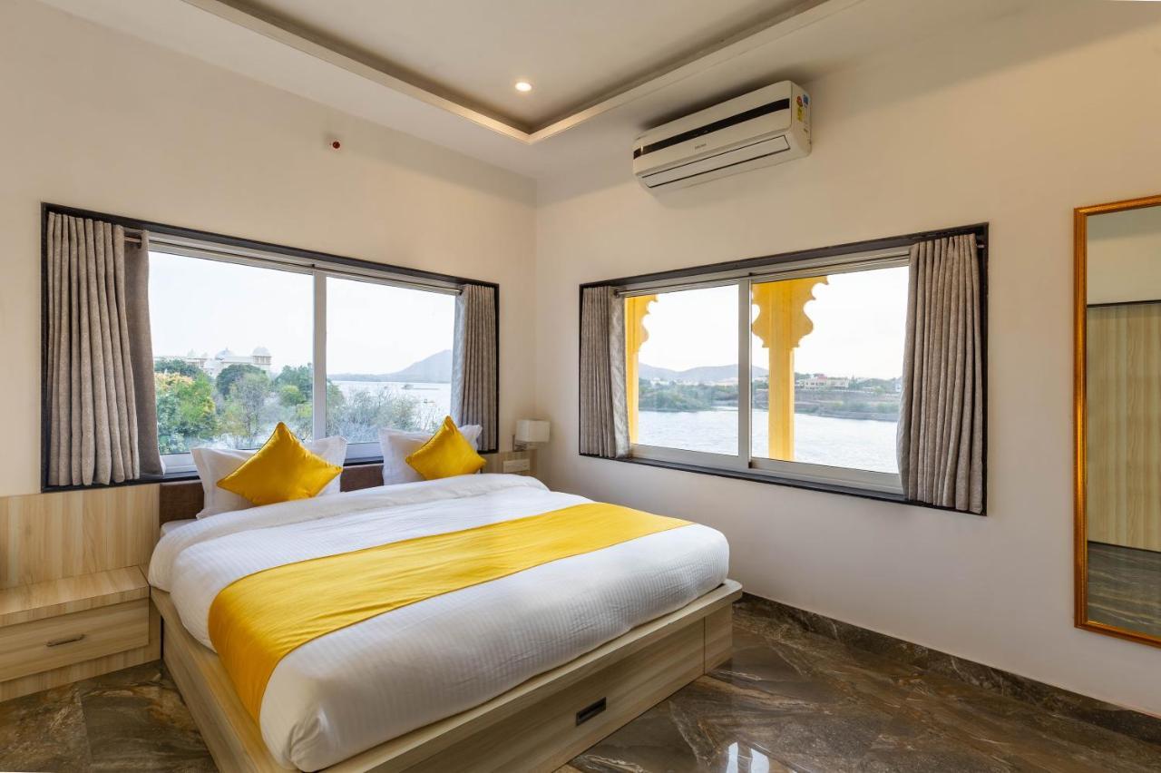 Haveli Jai Durga Udaipur Lake Facing With Swimming Pool Luaran gambar